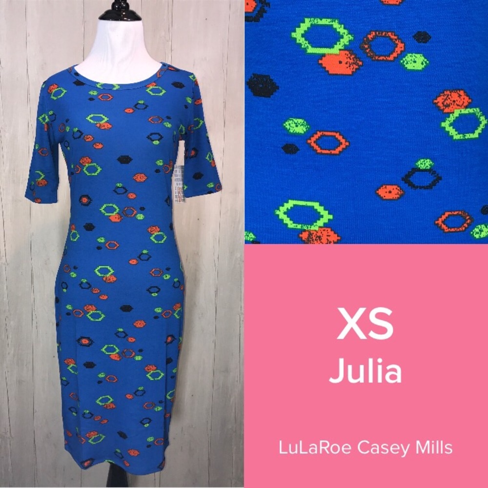 LuLaRoe Julia Fitted Dress